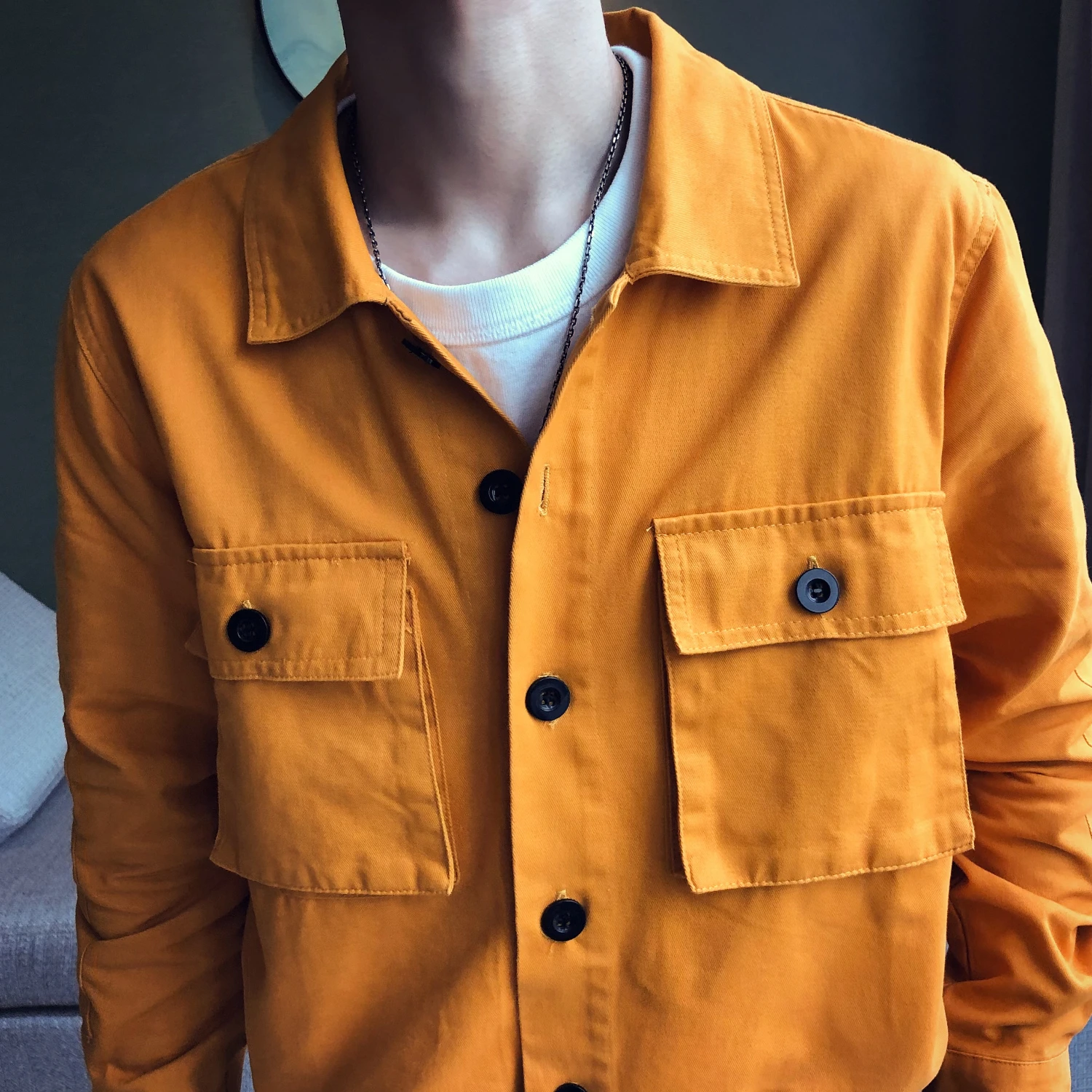 

Couple Overalls Streetwear Clothes Jumpsuit Harem Trousers Men High Street Hip Hop Casual Long Sleeve Jumpsuit Cargo Pant Male