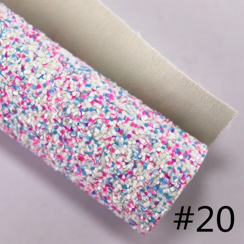 30 см x 134 в рулоне Очаровательная полировка Трехцветная крупная блестящая ткань