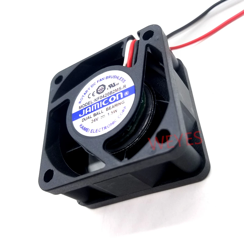 Оригинальный Для KF0420B2MS R 1 5 W 24V Вентилятор охлаждения 40*40*20 мм|Кулеры и системы