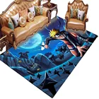 Коврик ниндзя удзумаки Учиха нару с рисунком из аниме, Противоскользящий коврик для входной двери, напольные коврики для гостиной