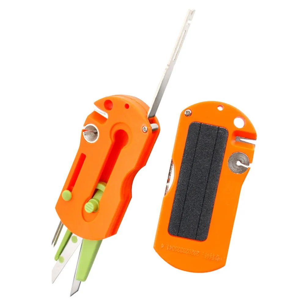 

10-in-1 Retractable Pocket Fishing Line Fishing Tool Hook Remover, Wire Cutter, Knotter And Hook Remover Combo Set