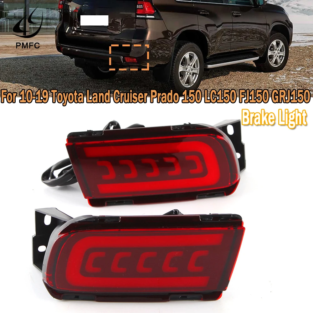 Задние противотуманные фары PMFC для 10-19 Toyota Land Cruiser Prado 150 LC150 FJ150 GRJ150 |
