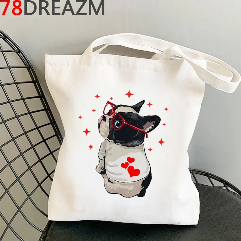 

Сумка для покупок Bull Terrier, многоразовые сумки для покупок, сумка для продуктов, Холщовая Сумка, сетчатая ткань на заказ