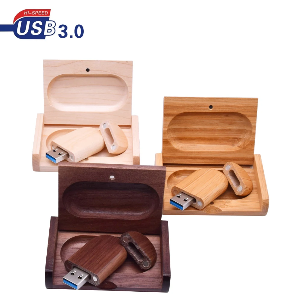 Флешдрайв Usb 3 0 128 ГБ дерево Флешка логотип на заказ 64 32 16 Бесплатная доставка фото