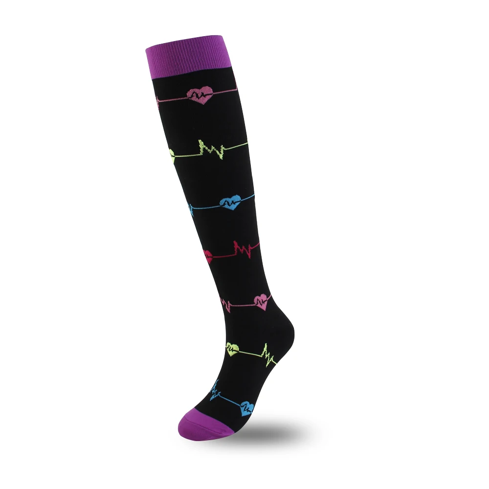 Дэвид Энджи мужские женские ноги шеврон электрокардиограмма носки с молнией