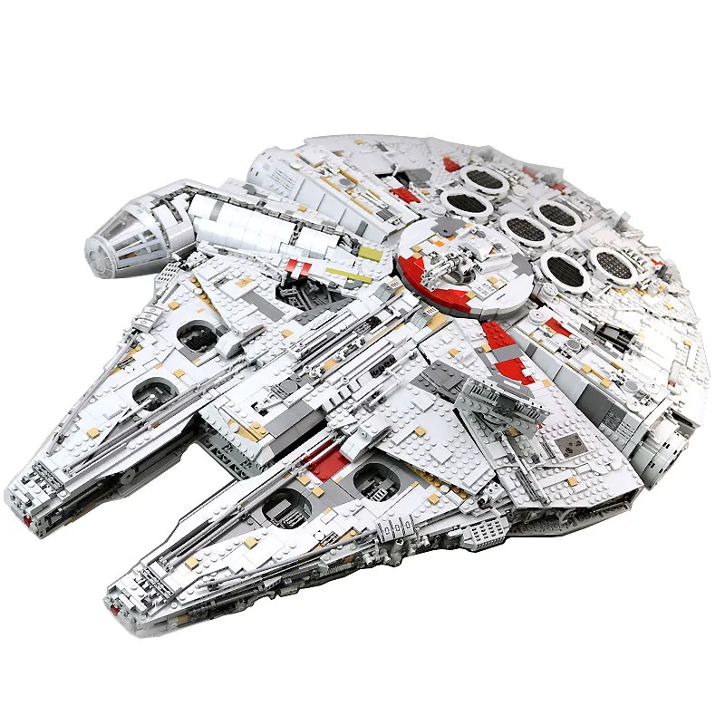 05132 Ultimate Millennium Star Wars Серия Модель «Сокол» Строительные блоки Набор Звездный Корабль 75192 игрушки коллекторы Кирпичи подарок для детей