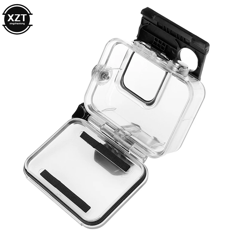 Водонепроницаемый чехол для подводной съемки черный защитный объектива камеры