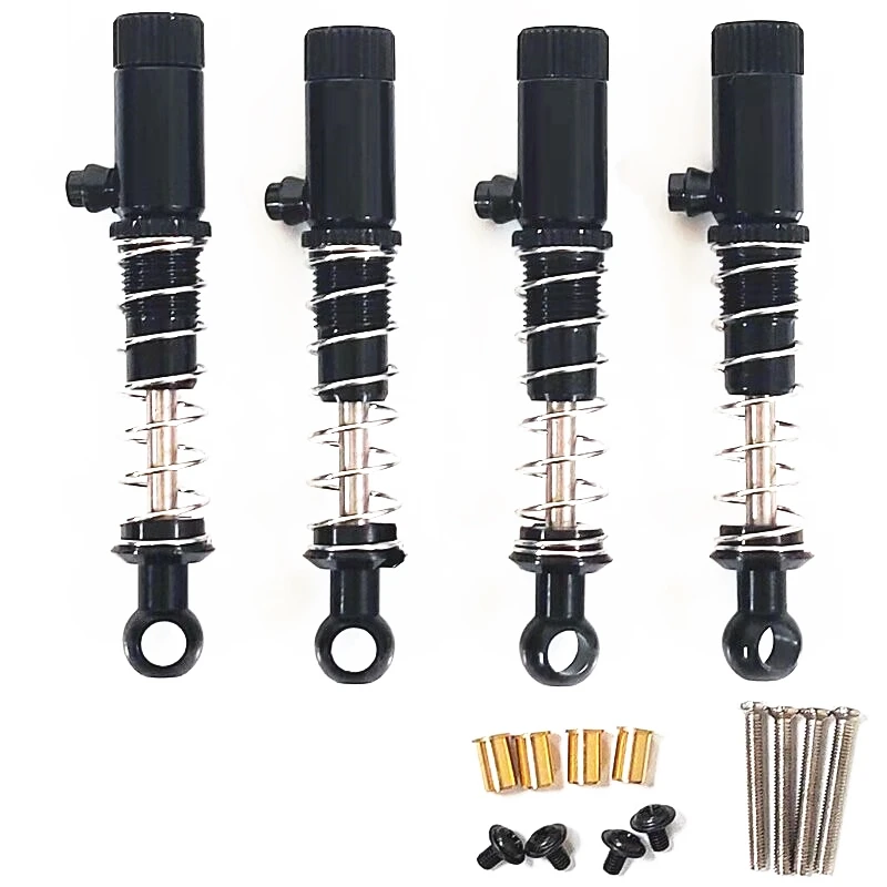 

4Pcs Metal Shock Absorber Damper for WPL C14 C24 C24-1 C34 C44 1/16 RC Car Upgrade Parts Accessories