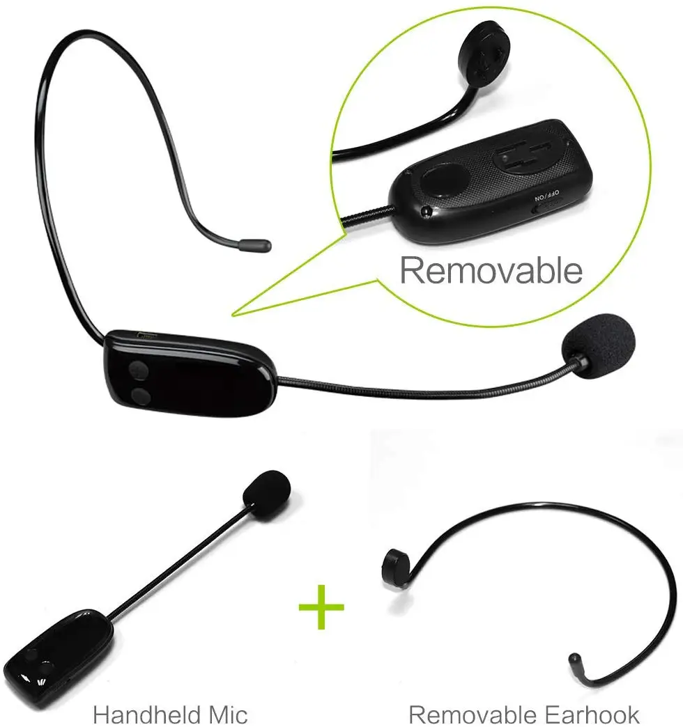 Эхо мегафон 25 Вт большой мощности Bluetooth динамик UHF беспроводная звуковая система