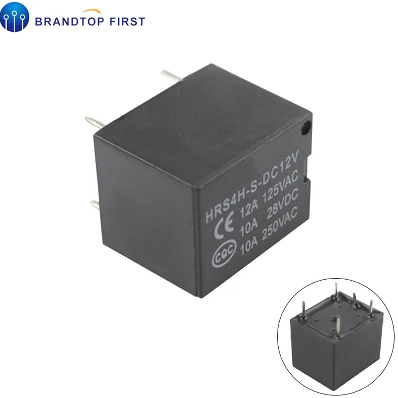 Реле HRS4H S DC9V DC12V C 5PIN 10A T73|Реле| |