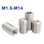 Набор из 10 шт., Шестигранная головка из нержавеющей стали M2 M3 M4 M5 M6 M8 M10