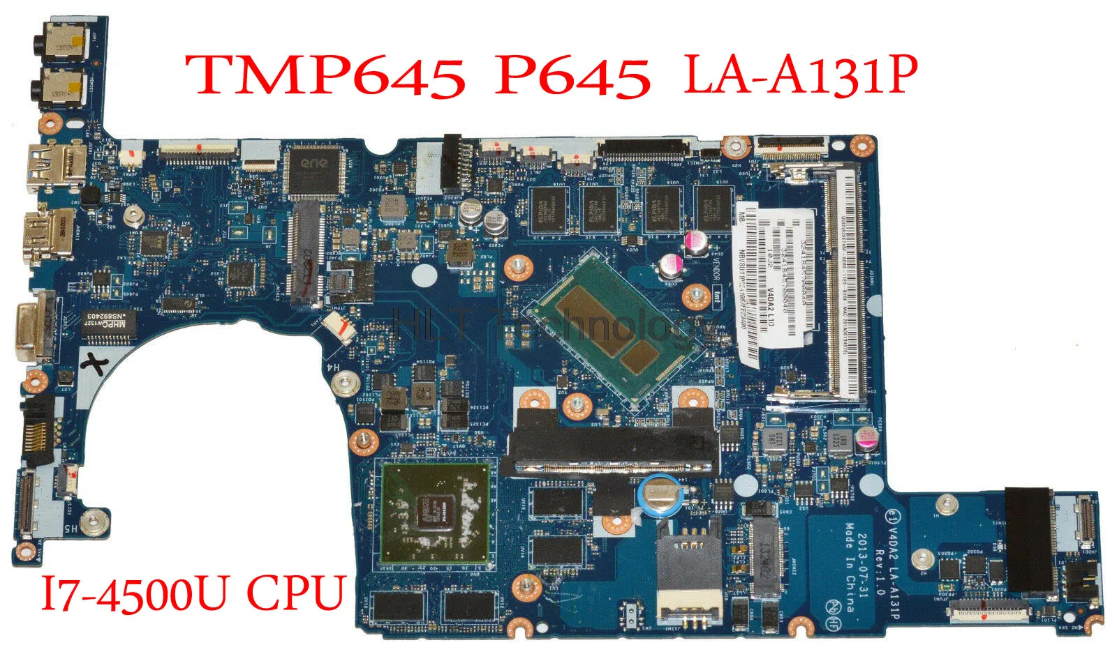 Материнская плата для ноутбука acer Travelmate P645 TMP645 V4DA2 LA A131P NBV8U11003 I7 4500U CPU HD 8750