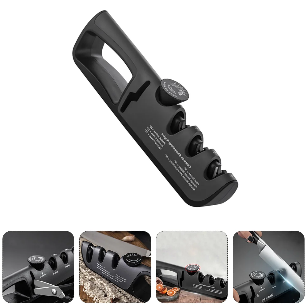 

1pc Adjustable Knives Sharpener Kitchen 4-In-1 Cutters Grinder Kitchen Sharpening Tool
