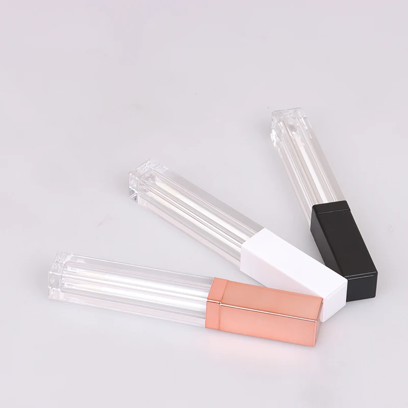 5 мл розовое золото блеск для губ трубки DIY пустой косметический контейнер