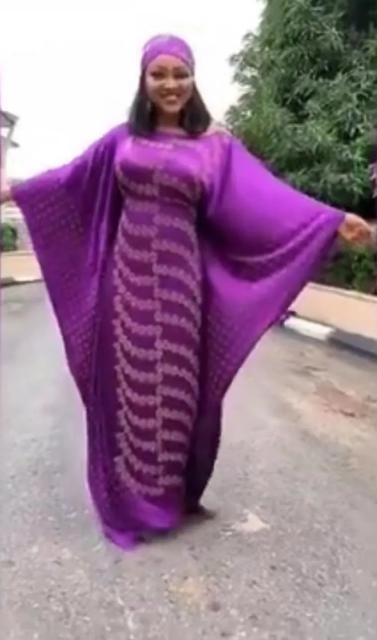 Женское платье-кафтан с рукавами летучая мышь Вечерние Платья-макси в