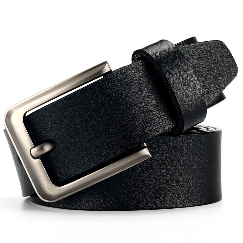 Peikong Belt Male Leather Belt Men Strap Male Genuine Leather Luxury Pin Buckle Belts For Men Belt Cummerbunds Ceinture Homme