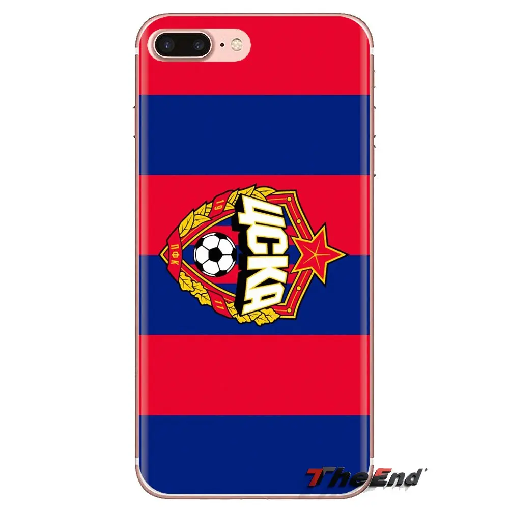 Силиконовый чехол сумка ЦСКА МОСКВА основной логотип России для LG Spirit Motorola Moto X4 E4