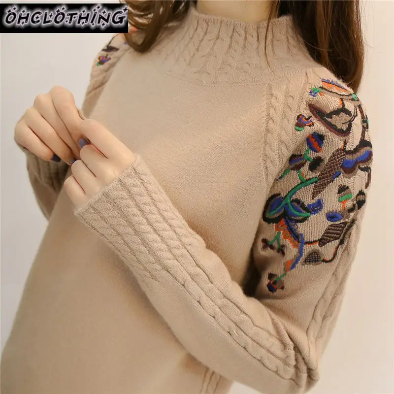 

Blusas De Inverno Feminina Poncho 2019 Female Turtleneck Sweater Sleeve Head Twist Loose All-match Sleeved Bottoming Sweaters