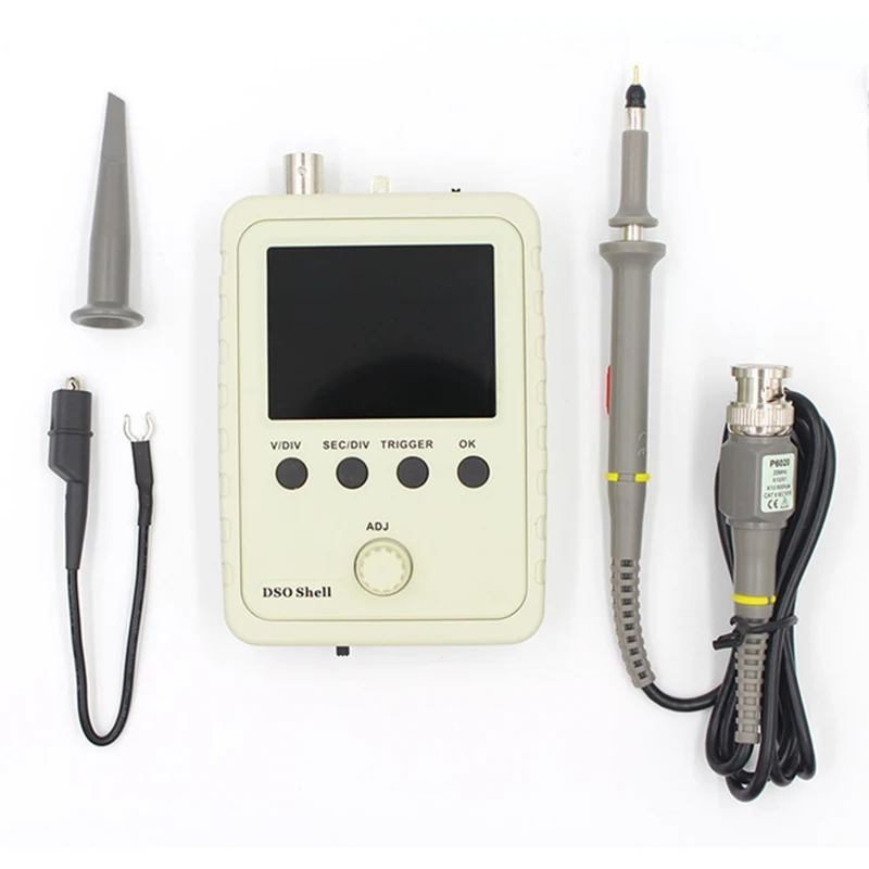 DSO150 DIY цифровой осциллограф комплект ручной Полностью Собранный DSO150 15001K DSO-Shell с корпусом чехол обновленный DSO138