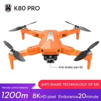 new brushless gps folding drone 8k hd aerial photography quadcopter with storage bag 5g long endurance remote control aircraft