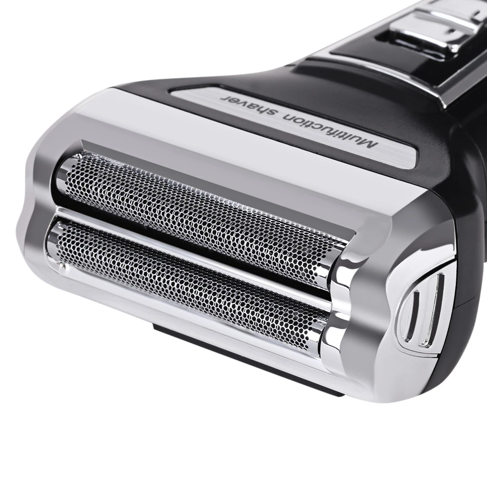 Профессиональная электробритва KEMEI с низким уровнем шума триммер для бороды