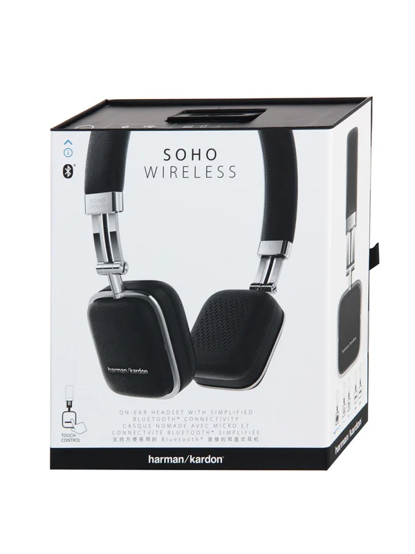 Наушники Harman/Kardon Soho Wireless Black|Автомобильный комплект Bluetooth| |