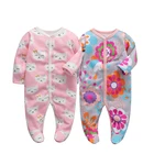 Комбинезон детский с длинным рукавом, хлопковый, с мультяшным рисунком, для детей 3-12 месяцев, 2021