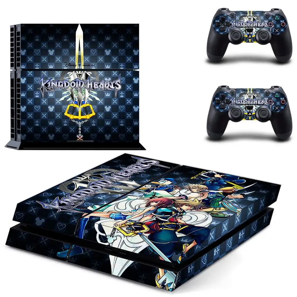 PS 4 наклейка Kingdom Hearts 3 Play station s Наклейка для PS4 Pegatinas Adesivo playstation консоль и