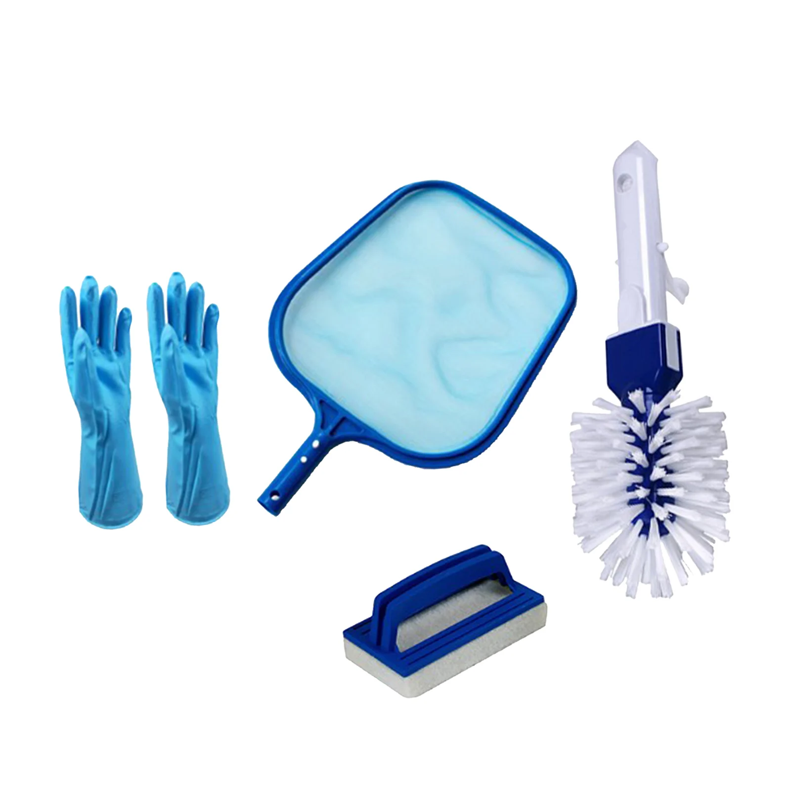 

4 in 1 Swimming Pool Cleaner Leaf Skimmer Net Netting Kit Tool, Debris Pickup Removal
