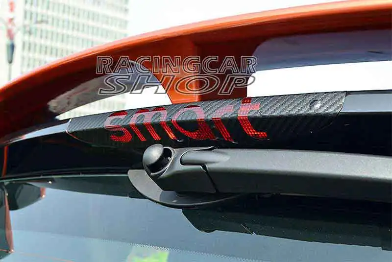 Неокрашенный B Стиль задний спойлер на крыло крышу пригодный для Smart Fortwo 2008 2013
