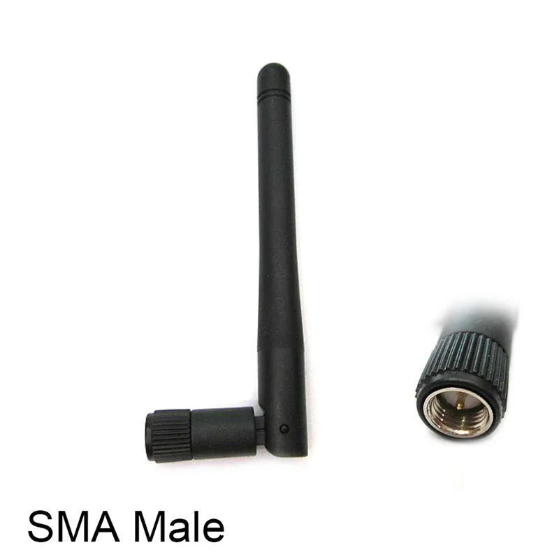 3dbi 2.4Ghz WIFI Antenna RP SMA Male Universal Antennas Amplifier WLAN Router Antenne Connector Booster 2pcs | Электроника