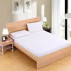 Однотонная простыня на резинке, наматрасник на резинке, однотонное постельное белье, Лидер продаж