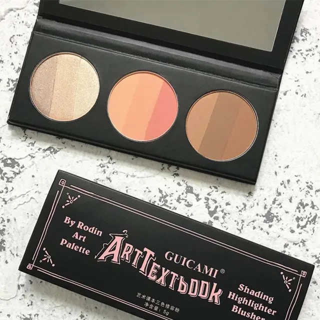 

Highlighter Shimmer Matte Bronzer Palette Makeup Highlight Blush Illuminator Contour Powder Nose Hairline Shadow Cheek Blusher