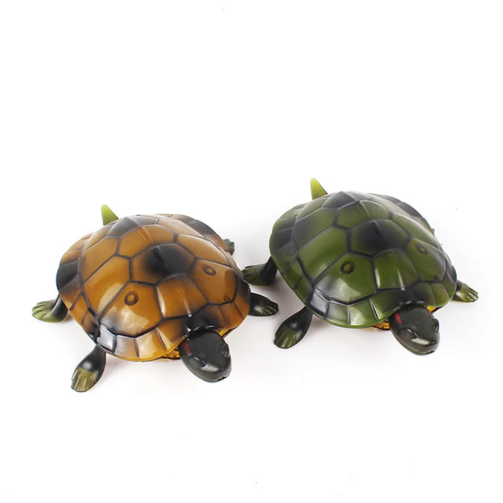 

1pc Electric RC Turtle Simulation Walking Swerve Turtle Battery (Green)