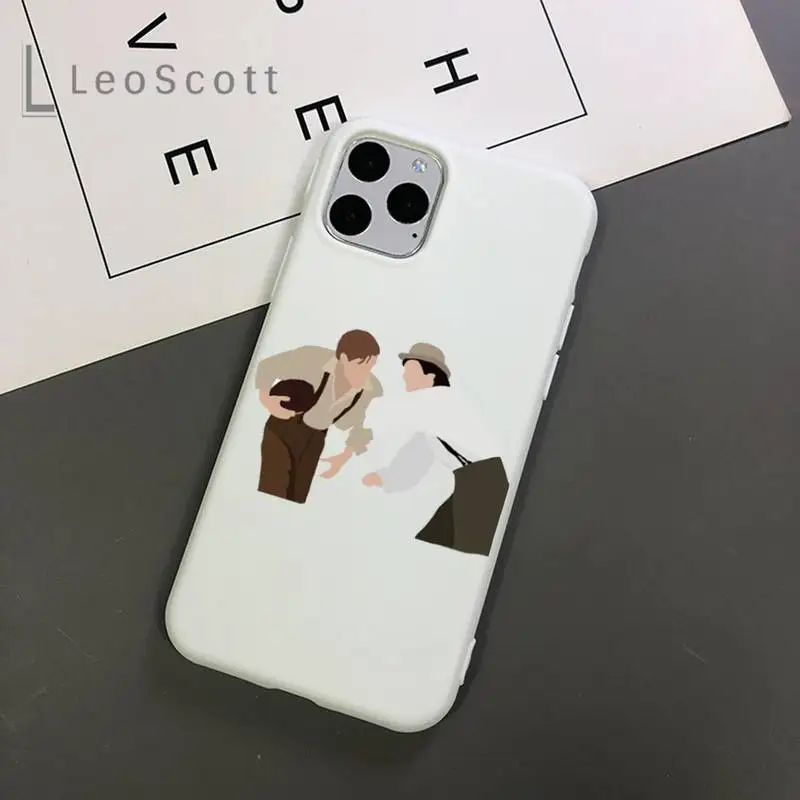 

The Vampire Diaries Stefan Damon Salvatore Phone Case Candy Color for iPhone 6 7 8 11 12 s mini pro X XS XR MAX Plus