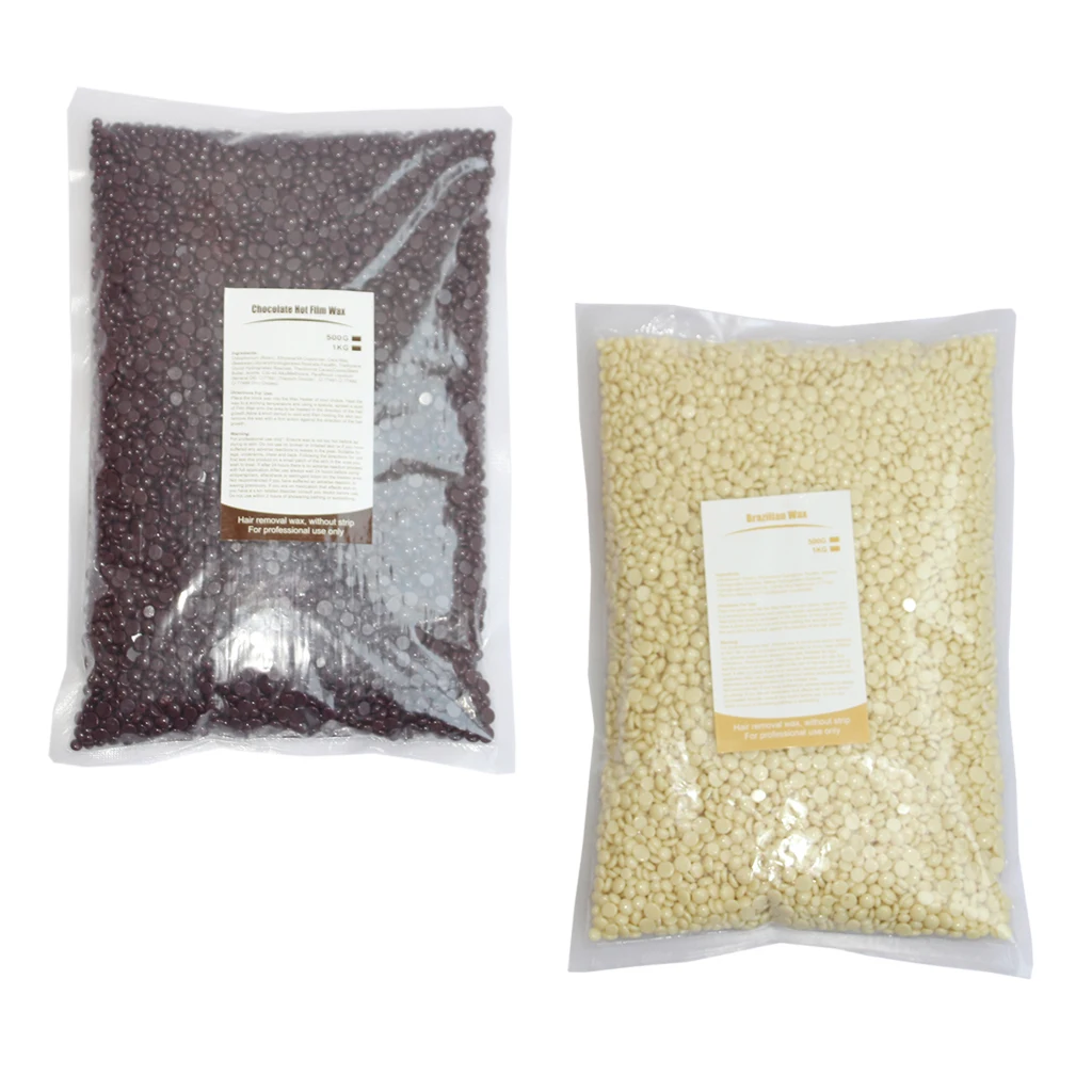 2 упаковки профессиональная пленка для депиляции 1 кг|Крем удаления волос| |