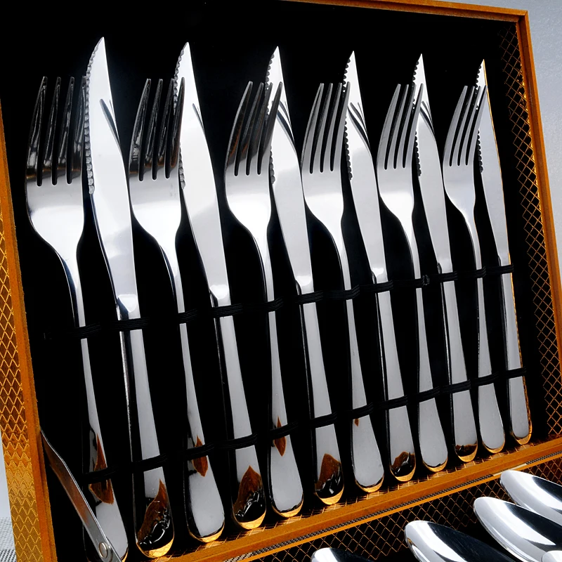 Набор высококачественной столовой посуды в западном стиле Высококачественная