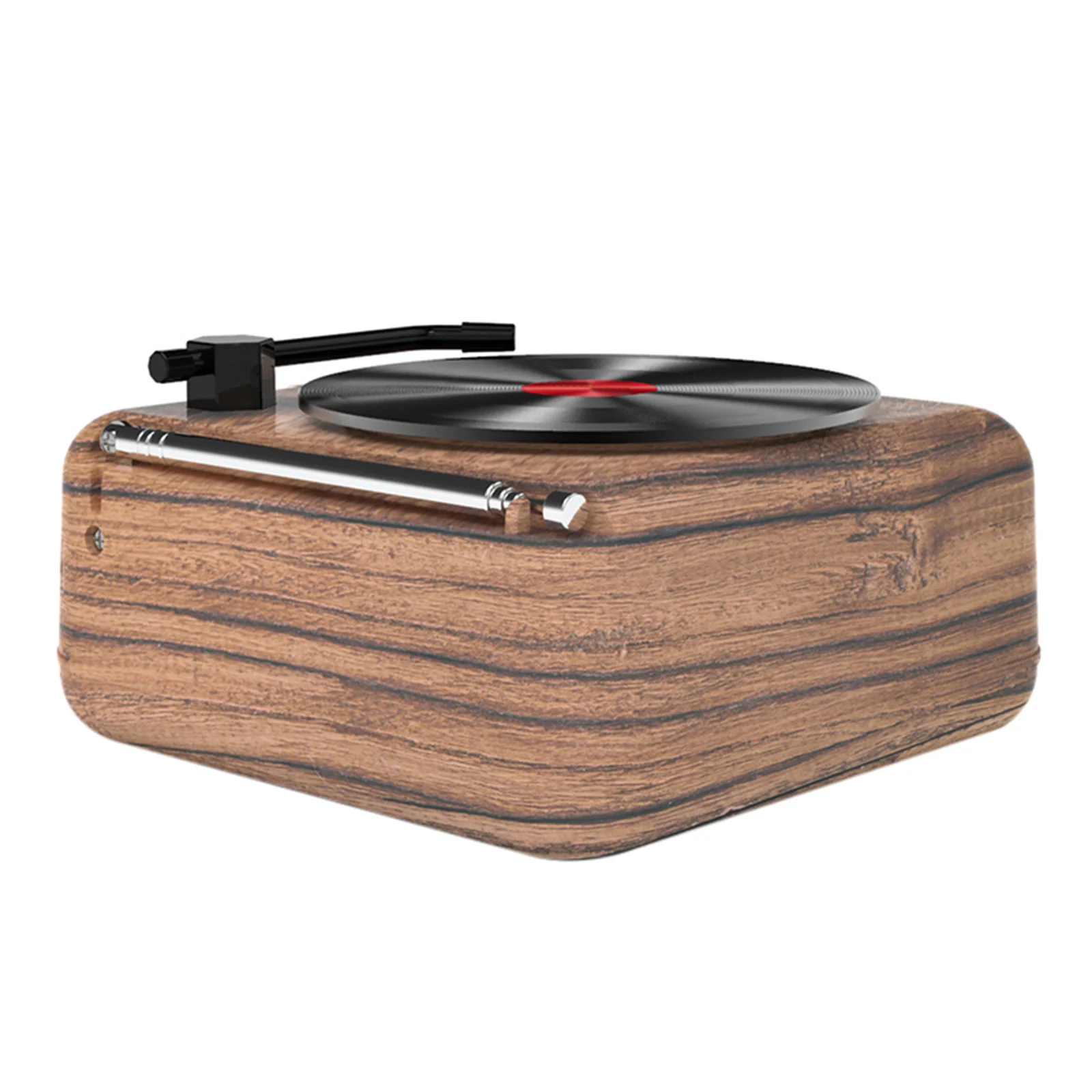 

Turntable Record Player Portable Vinyl Record Player with Built-in Speakers Classic Vinyl Player Turntable with Speakers FHJ889
