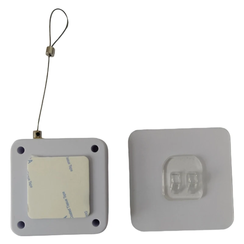 H7JB Punch-free Automatic Sensor Door Closer Drawstring Square Retractable Cable Box Bracket Home | Обустройство дома