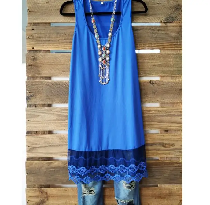 

Lace Dress Plus Size 5XL Boho Beach Sundress Summer Women Dress 2021 Sexy Casual Sleeveless Dress Girls