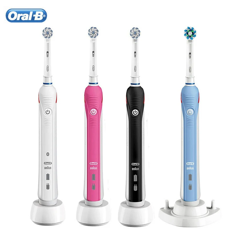 

Oral B 3D Pro2000 Sonic Electric Toothbrush Smart Pressure Sensor Inductive Charging Toothbrushes for Adult Gum Care Oral Health