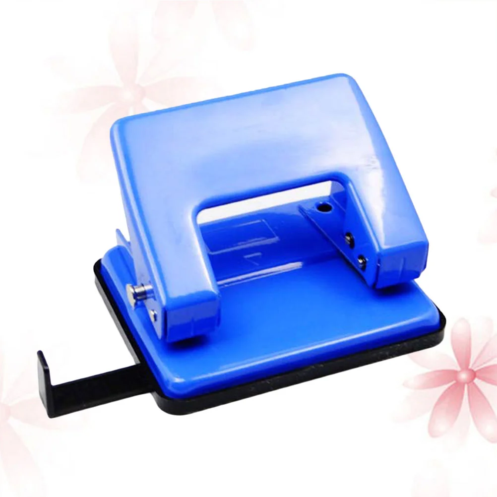 

Manual Double Hole Puncher Stationery Paper Puncher Round Hole Two Hole Office Supplies Random