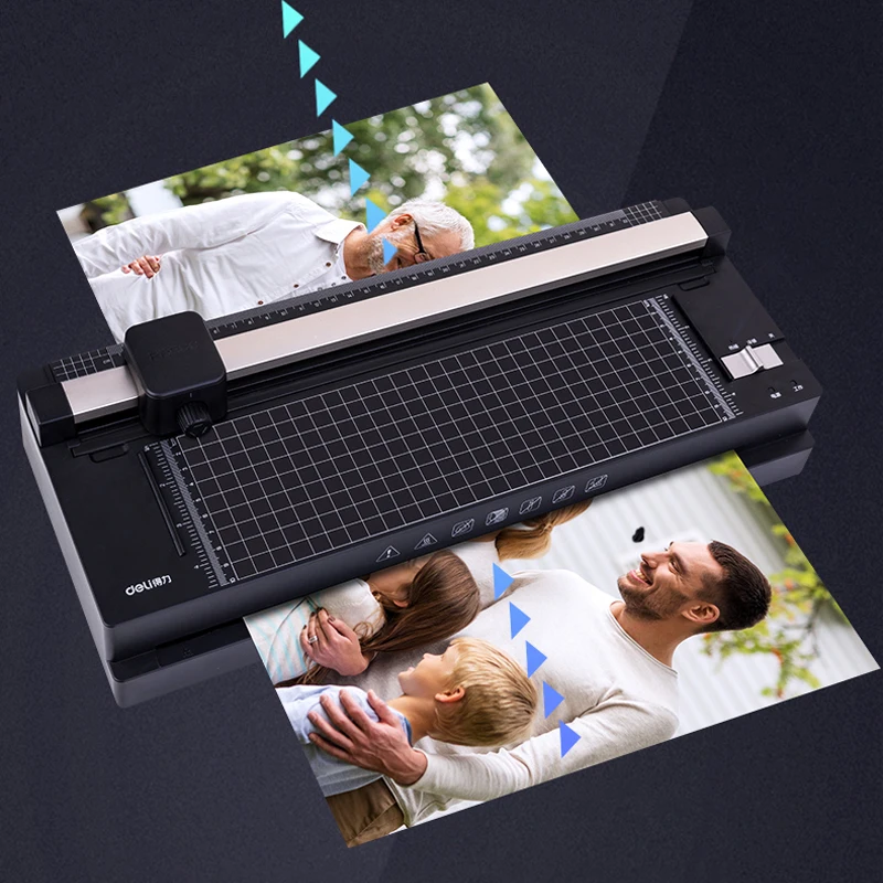 

Multifunction Laminating Machine With Paper Cutter Hot And Cold Mounting Certificate Laminator Photo Thermoplastic Glue Machine