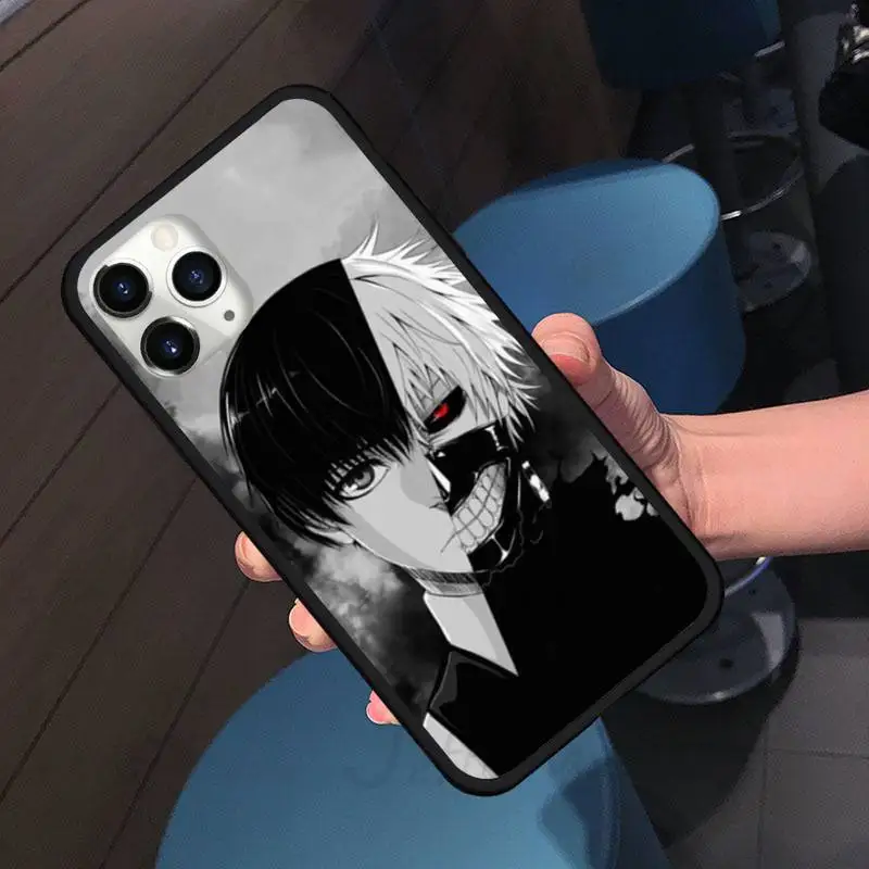 

Tokyo Ghoul Anime Comics Horror Phone Case For iphone 7 8 12 11 XR XS pro Max Mini plus Soft silicone cover shell funda