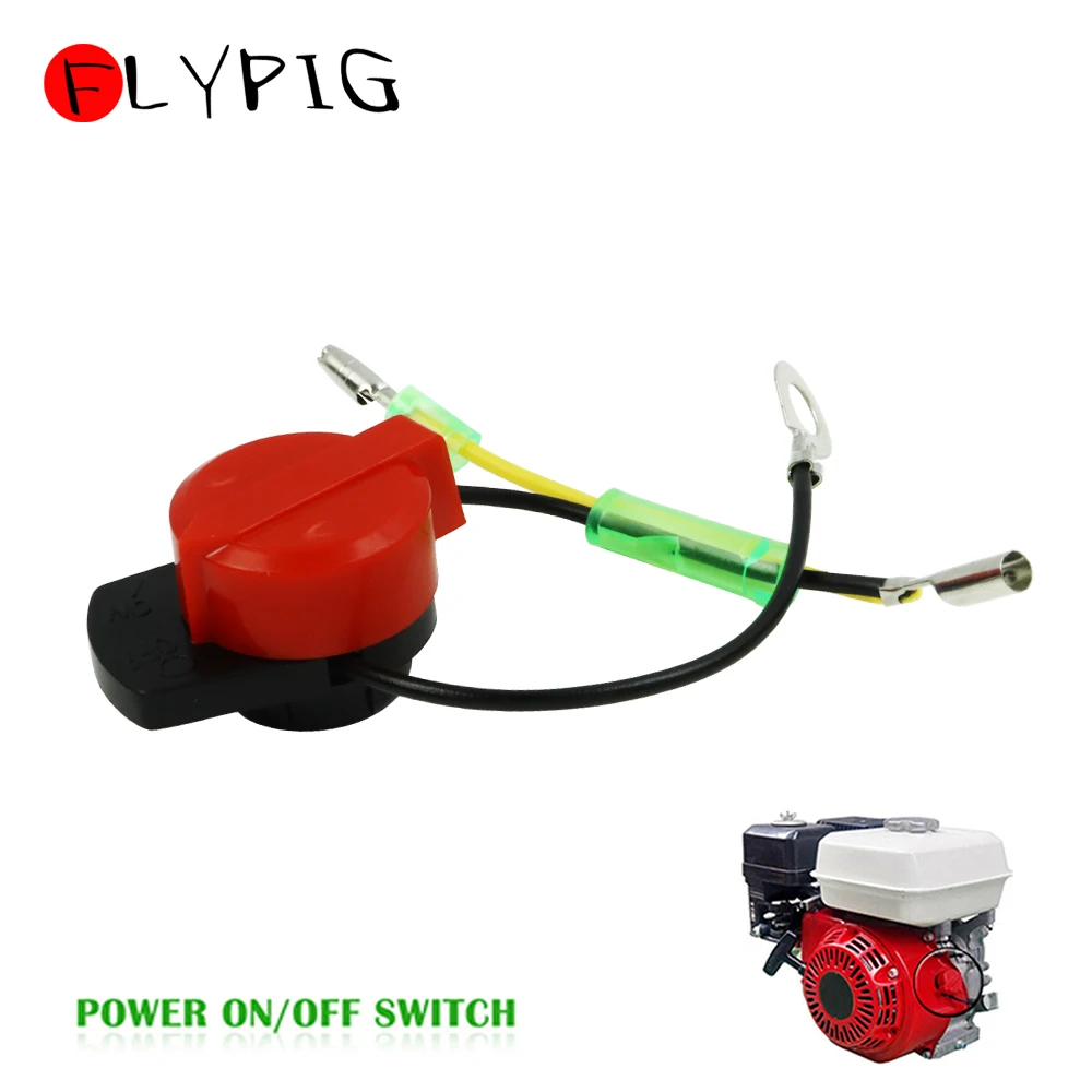 2 провода двигателя Мощность стоп ВКЛ/ВЫКЛ ВЫКЛЮЧАТЕЛЬ Управление для Honda GX100 GX120