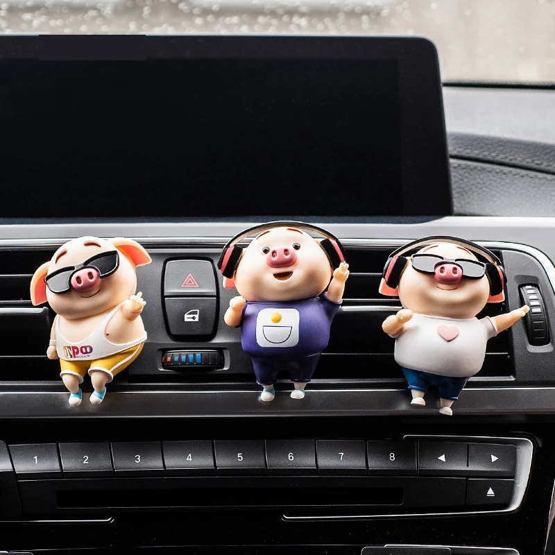 Освежитель воздуха для автомобиля ACool Pig освежитель духов зажим пополнения