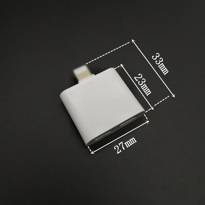 Два порта в кабель наушники зарядное устройство адаптер для IPhone XS Max X 10 XR 7 8 Plus