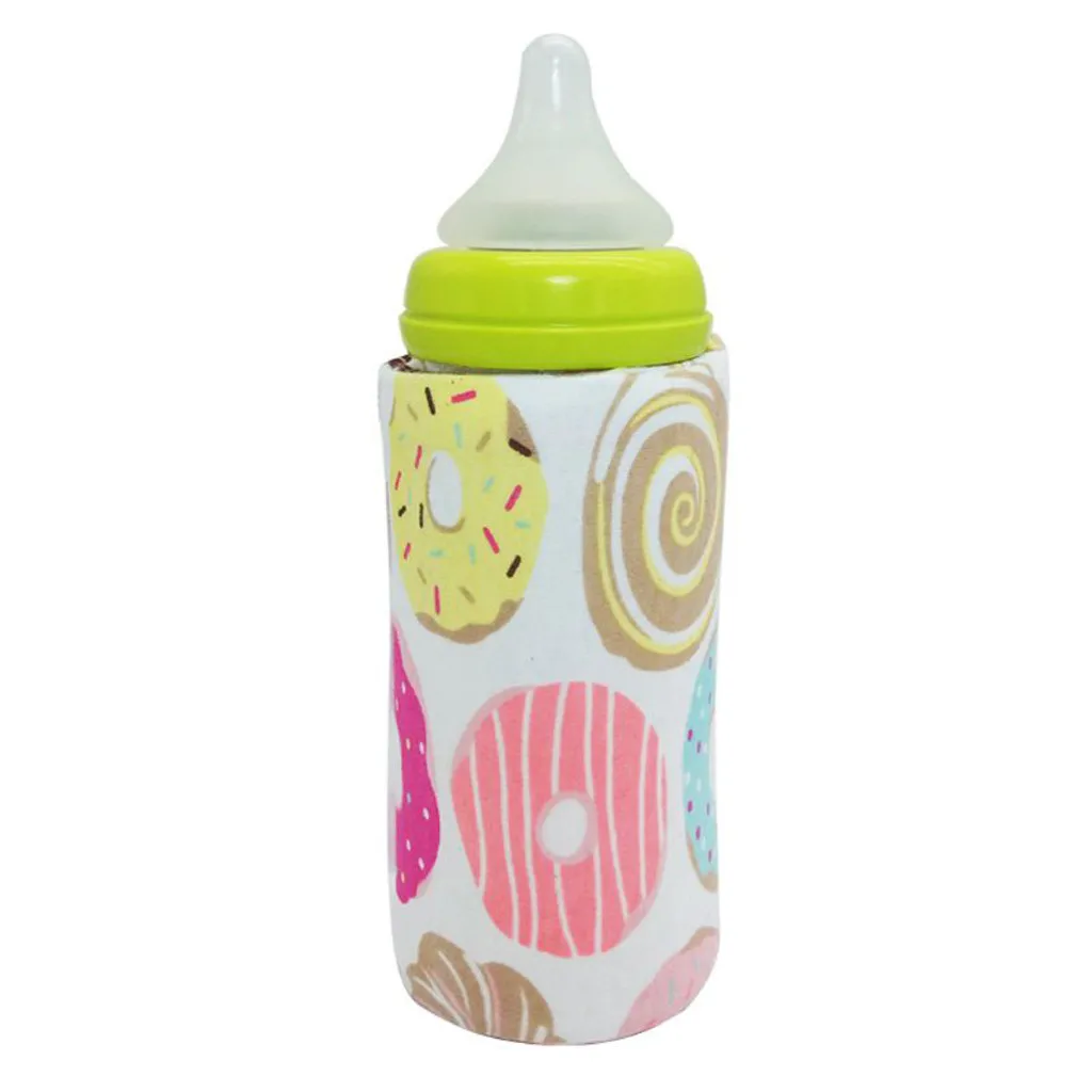 

Baby Nursing Bottle Heater For Universal Heating Sleeve USB Charging Milk Quickly Warmer Travel Stroller Insulated Portable Bag