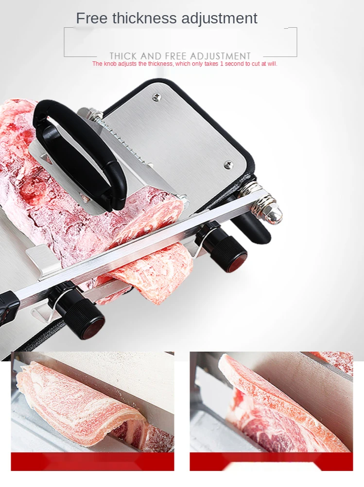 Рулонная ломтерезка для мяса ручная Бытовая многофункциональная маленькая
