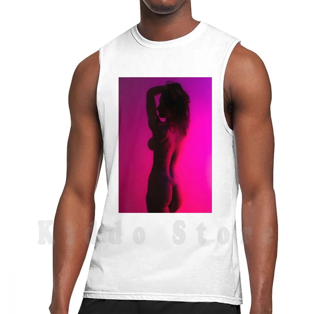 

Цветные Волшебные майки, жилеты из 100% хлопка для девушек и женщин, художественные светящиеся красные, синие, фиолетовые груди, нижняя попа